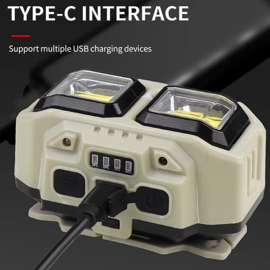 COB LED-koplamp Oplaadbare kop - Outdoor Lighting Repair recensie en prijs
