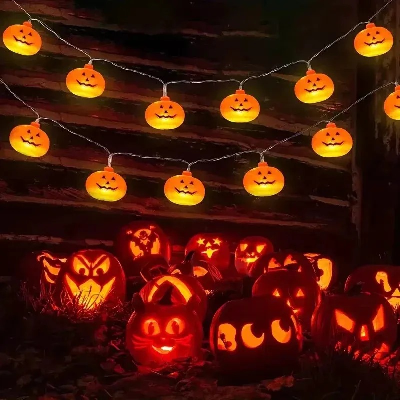 Pompoen Halloween Lichtensling - Outdoor Lighting Lanterns recensie en prijs