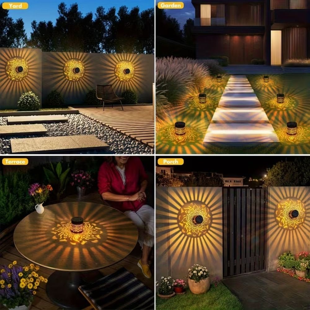 Zonnebloem Mandala Solar Wandl - Outdoor Lighting For Fence recensie en prijs