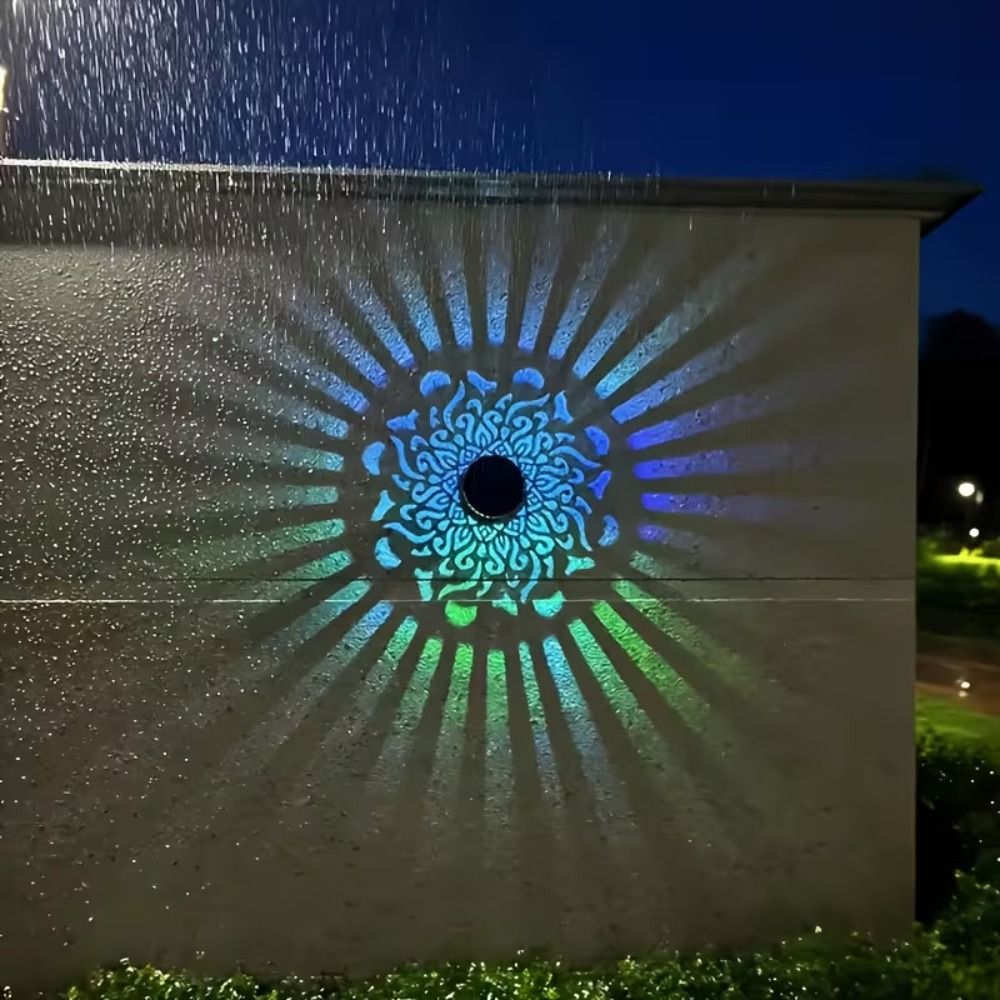 Zonnebloem Mandala Solar Wandl - Outdoor Lighting For Fence recensie en prijs