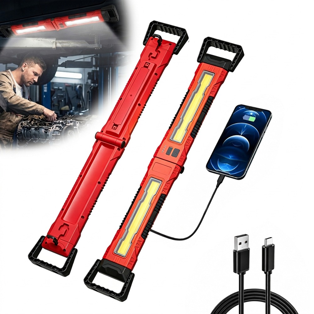 Nieuwe COB-werklamp, USB-oplaa - Outdoor Lighting Repair recensie en prijs